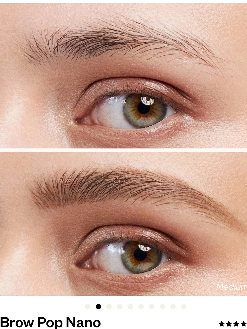 Kosas Medium Brown Brow Pop Nano Eyebrow Enhancer